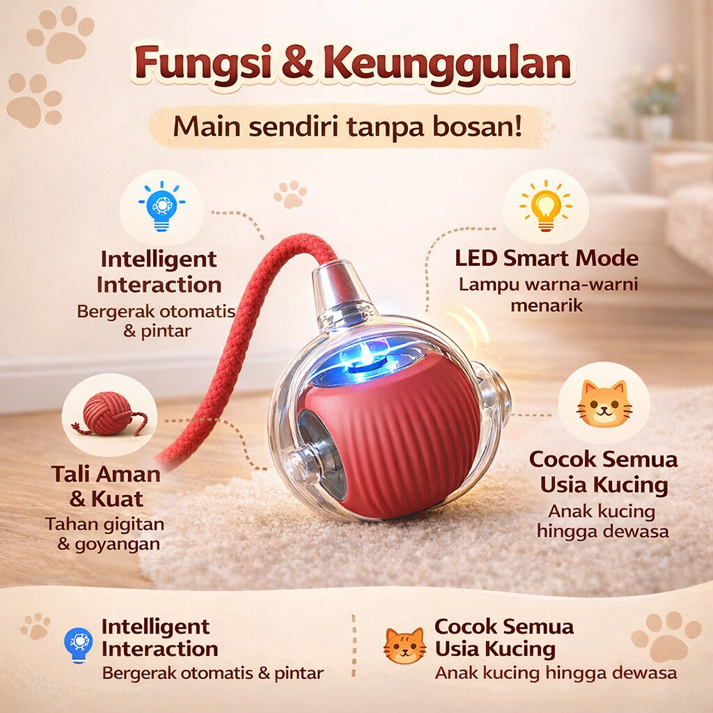 Fitur Mainan Bola