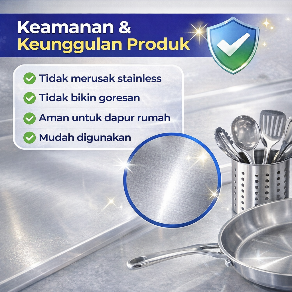 Keamanan dan Keunggulan Produk