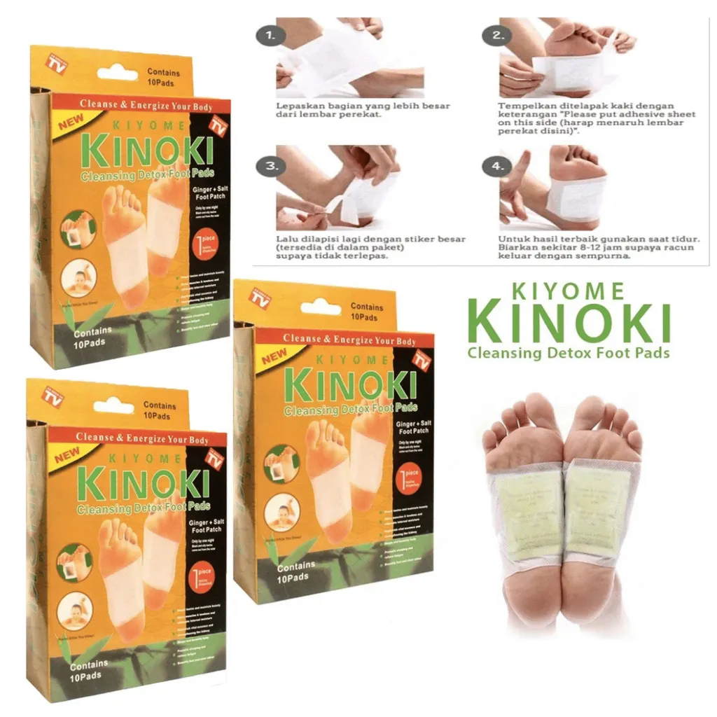 Cara Pakai Kinoki Gold